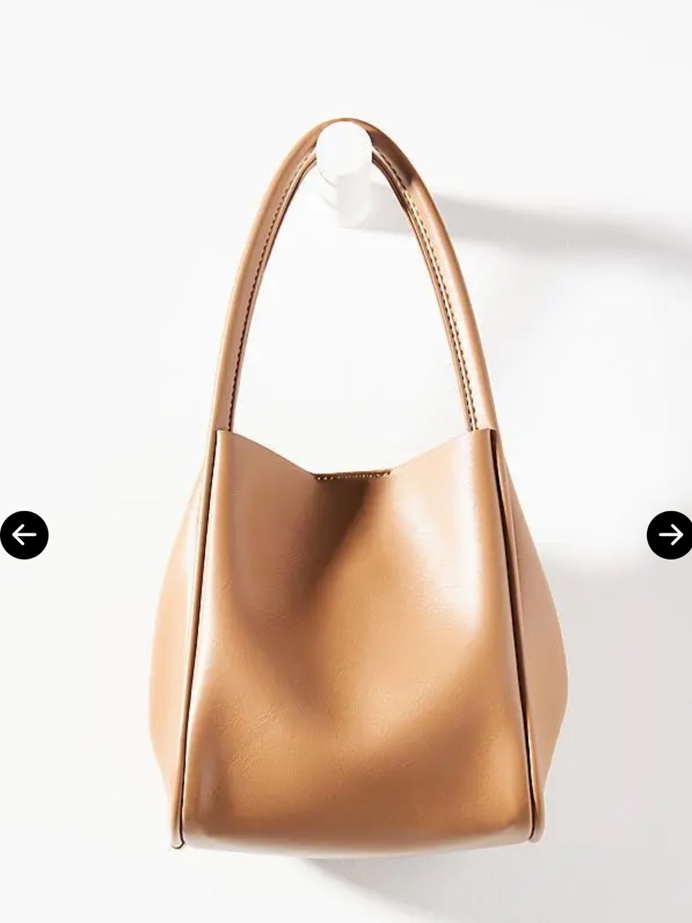 Anthropologie Mini Handbag in Rich Brown